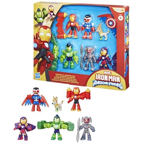 アメコミリーフ　アイアンマン(2012)#1-15セット Marvel Iron Man and his Awesome Friends Zırhlı Avengers Paketi