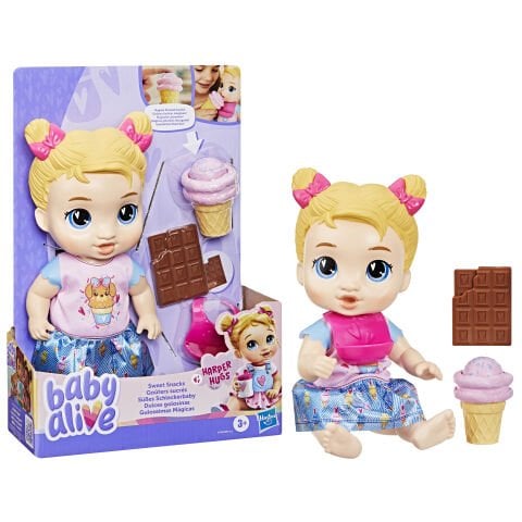 Baby Alive Tatlı Atıştırmalıklar Harper Hugs Oyuncak Bebek