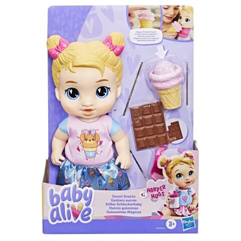 Baby Alive Tatlı Atıştırmalıklar Harper Hugs Oyuncak Bebek