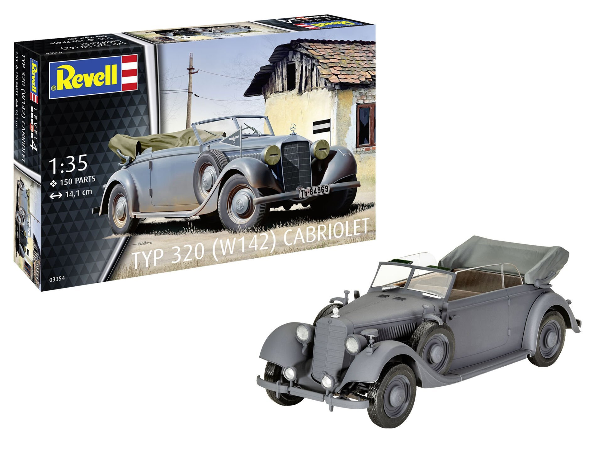 Revell Typ 320 (W142) Cabriolet