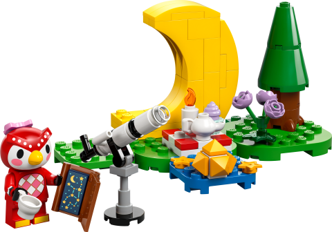 LEGO® Animal Crossing™ Celeste ile Yıldız Gözlemleme Yapım Seti 77053