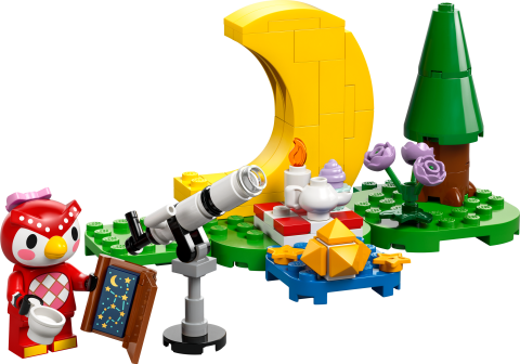 LEGO® Animal Crossing™ Celeste ile Yıldız Gözlemleme Yapım Seti 77053