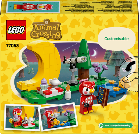 LEGO® Animal Crossing™ Celeste ile Yıldız Gözlemleme Yapım Seti 77053