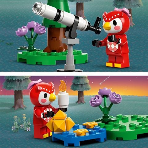 LEGO® Animal Crossing™ Celeste ile Yıldız Gözlemleme Yapım Seti 77053