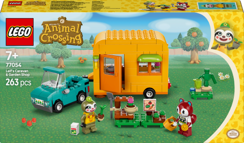 LEGO® Animal Crossing™ Leif Karavan ve Bahçe Dükkanı Yapım Seti 77054