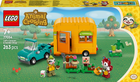 LEGO® Animal Crossing™ Leif Karavan ve Bahçe Dükkanı Yapım Seti 77054