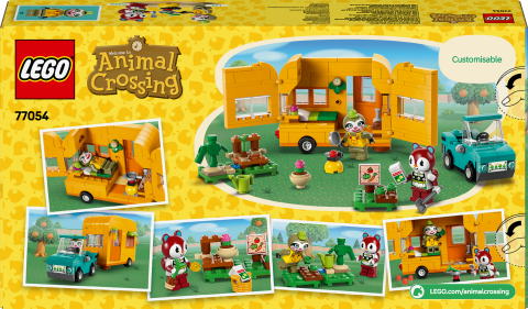 LEGO® Animal Crossing™ Leif Karavan ve Bahçe Dükkanı Yapım Seti 77054