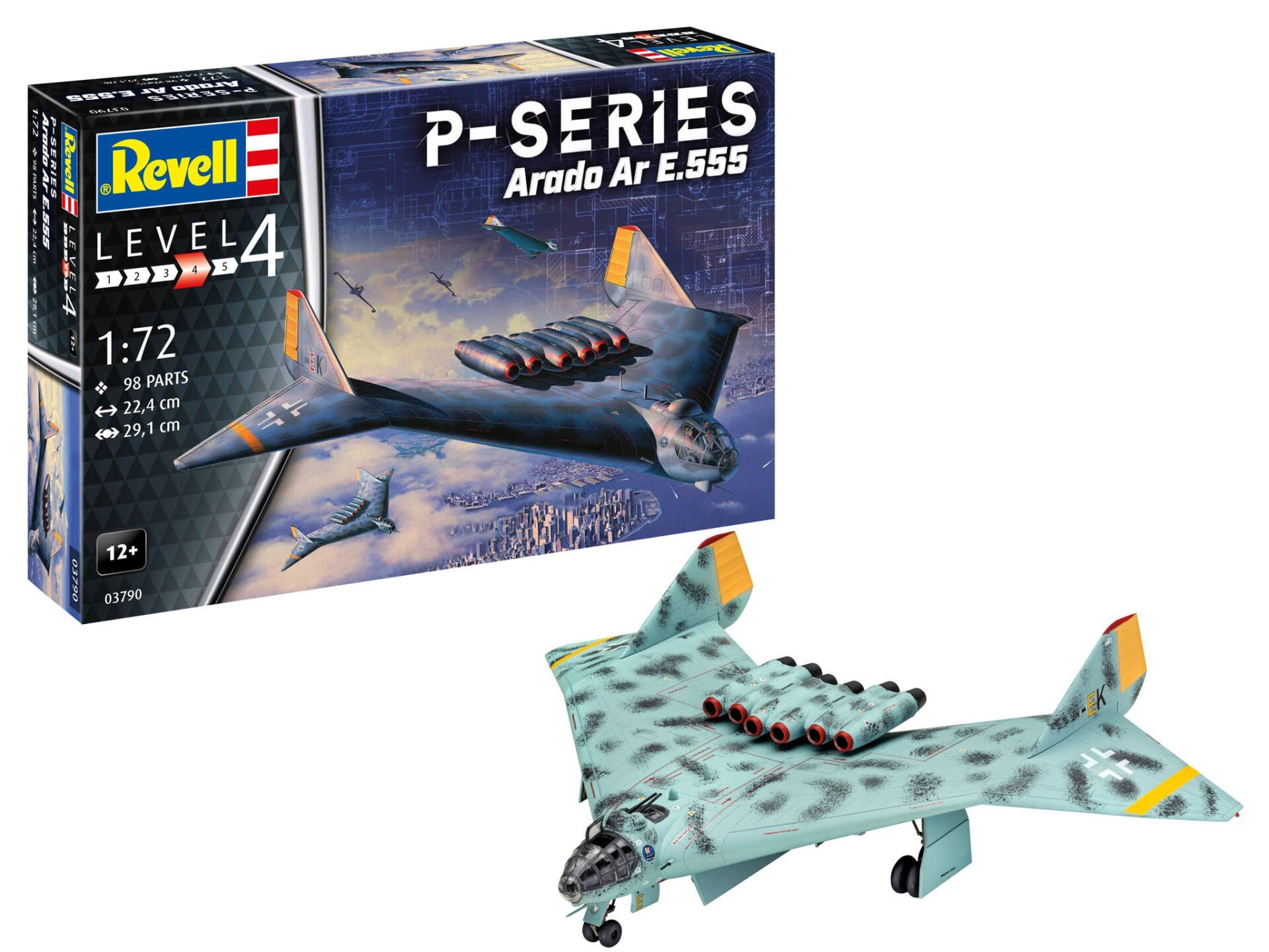 Revell P-Series Arado AR E.555