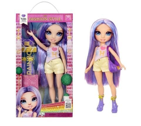 Rainbow High Violet - Benim Moda Stilim Serisi Bebeği