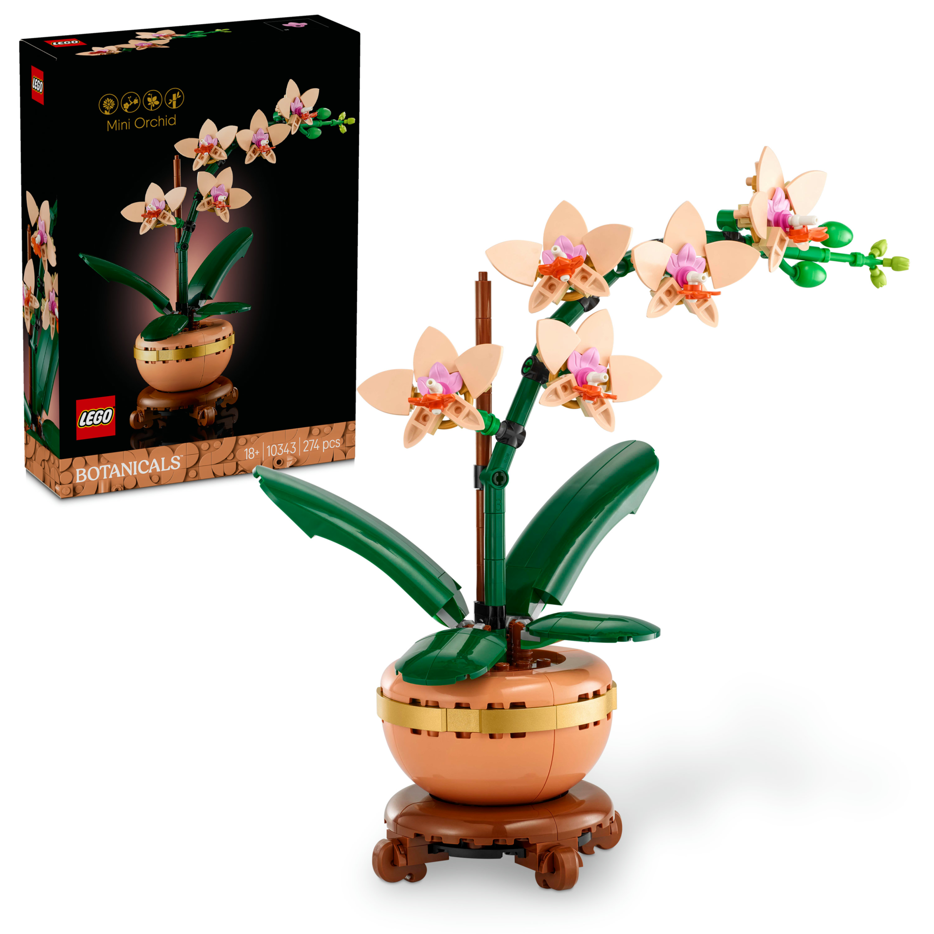 LEGO® Botanicals Mini Orkide Modeli 10343