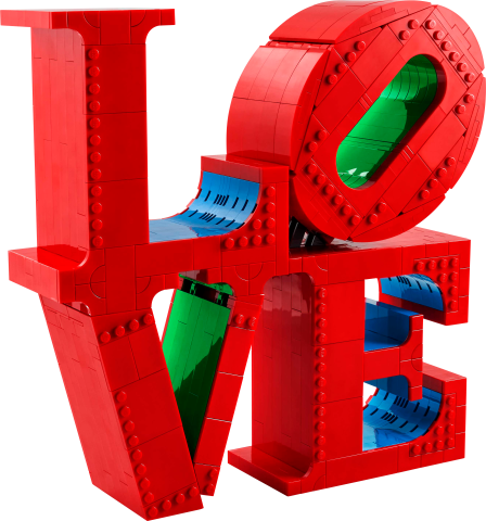 LEGO® Art LOVE, Çiftler için Hediye ve Dekoratif Süs Eşyası 31214