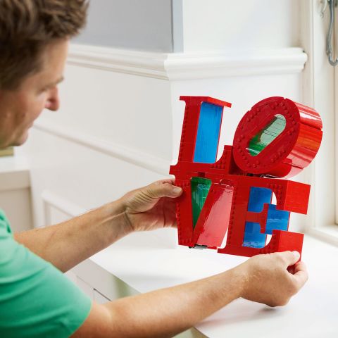 LEGO® Art LOVE, Çiftler için Hediye ve Dekoratif Süs Eşyası 31214