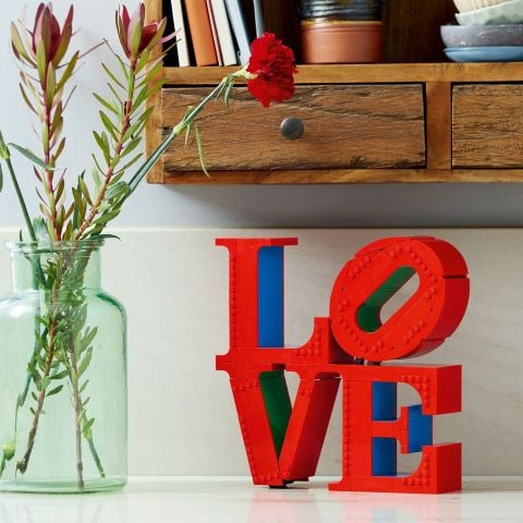 LEGO® Art LOVE, Çiftler için Hediye ve Dekoratif Süs Eşyası 31214
