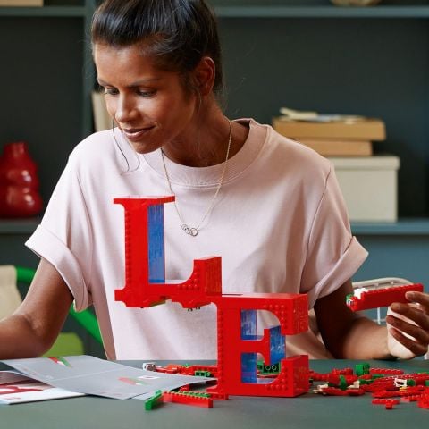 LEGO® Art LOVE, Çiftler için Hediye ve Dekoratif Süs Eşyası 31214