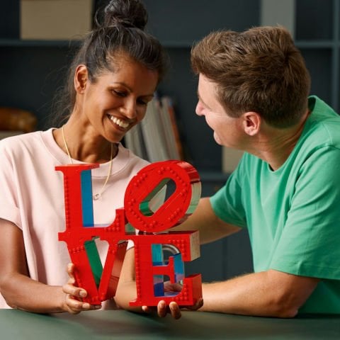 LEGO® Art LOVE, Çiftler için Hediye ve Dekoratif Süs Eşyası 31214