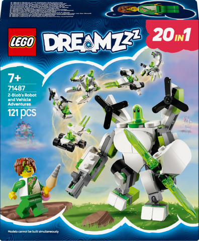 LEGO® DREAMZzz™ Z-Blob’un Robot ve Araç Maceraları Robot Oyuncakları 71487