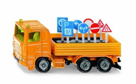 Trafik İşareti Taşıma Kamyonu