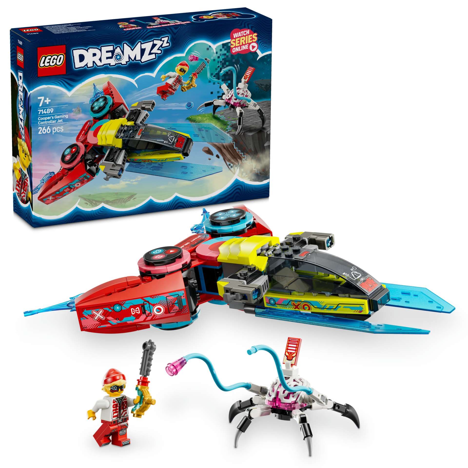 LEGO® DREAMZzz™ Cooper’ın Oyun Kumandası Jeti Video Oyunu Oyuncağı 71489