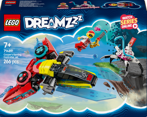 LEGO® DREAMZzz™ Cooper’ın Oyun Kumandası Jeti Video Oyunu Oyuncağı 71489