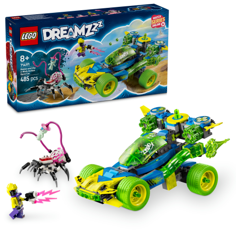 LEGO® DREAMZzz™ Mateo ve Z-Blob Aksiyon Yarış Arabası Oyuncağı 71491