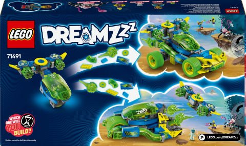 LEGO® DREAMZzz™ Mateo ve Z-Blob Aksiyon Yarış Arabası Oyuncağı 71491