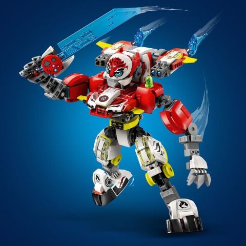 LEGO® DREAMZzz™ Cooper'ın Kaplan Robotu ve Zero'nun Hot Rod Arabası Oyuncağı 71497