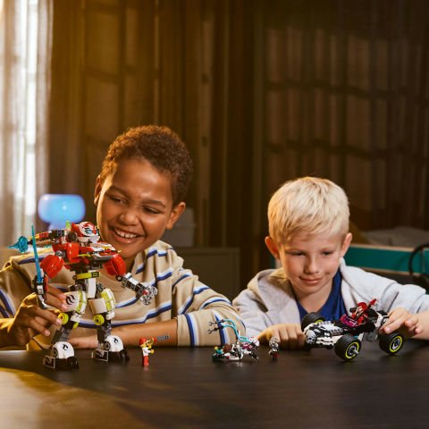 LEGO® DREAMZzz™ Cooper'ın Kaplan Robotu ve Zero'nun Hot Rod