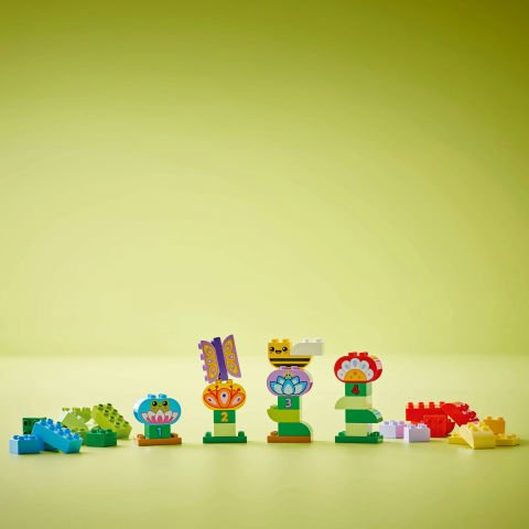 LEGO® DUPLO® Kasabası Yaratıcı Bahçe ve Çiçekler Renk Ayırma ve Dizme Oyuncağı 10444