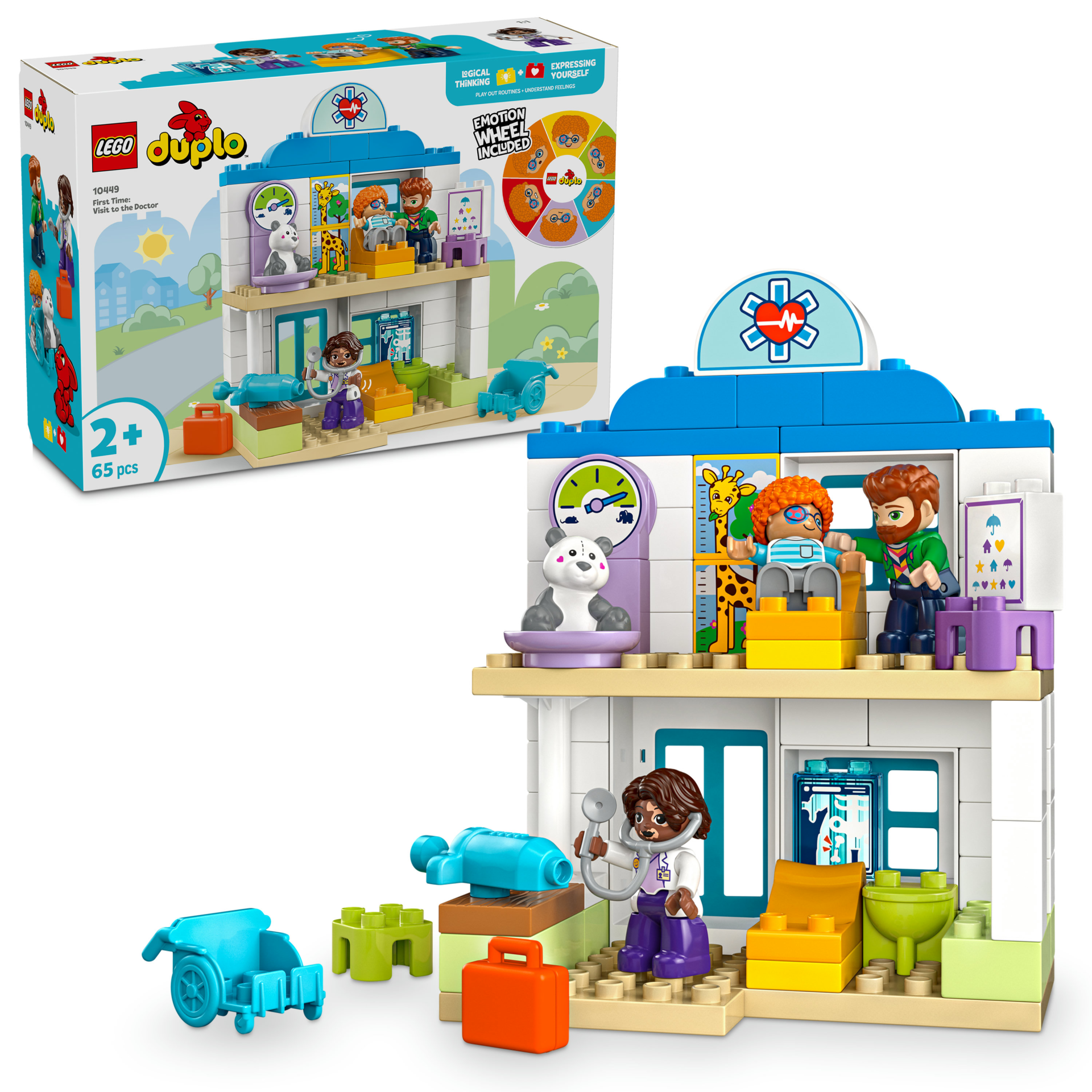LEGO® DUPLO® Kasabası İlk Doktor Ziyareti 10449