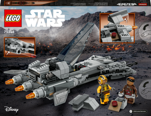 LEGO® Star Wars™ Korsan Snub Fighter 75346 Oyuncak Yapım Seti (285 Parça)