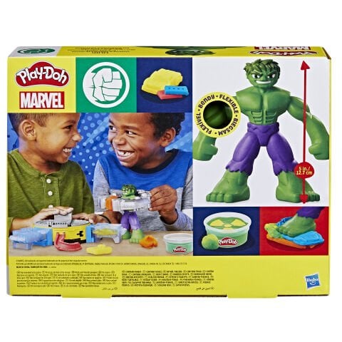 Play-Doh Marvel Hulk Smash & Squish Oyun Seti