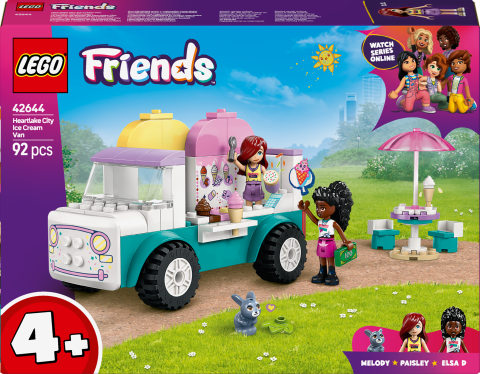 LEGO® Friends Heartlake City Dondurma Kamyonu Yapım Seti 42644