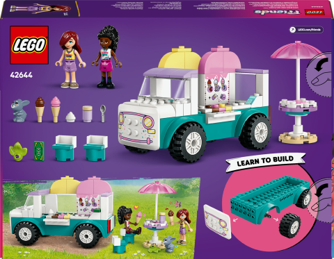 LEGO® Friends Heartlake City Dondurma Kamyonu Yapım Seti 42644