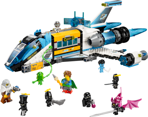 LEGO® DREAMZzz™ Bay Oz'un Uzay Otobüsü 71460 Çocuklar için Oyuncak Yapım Seti (878 Parça)