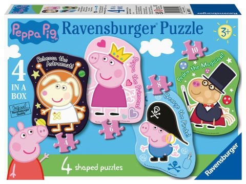 4/6/8/10p Puz Peppa Pig