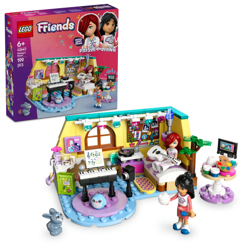 LEGO® Friends Paisley’nin Odası Yaratıcı Oyun Seti 42647