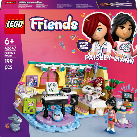 LEGO® Friends Paisley’nin Odası Yaratıcı Oyun Seti 42647