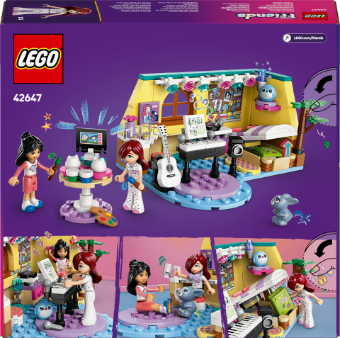 LEGO® Friends Paisley’nin Odası Yaratıcı Oyun Seti 42647