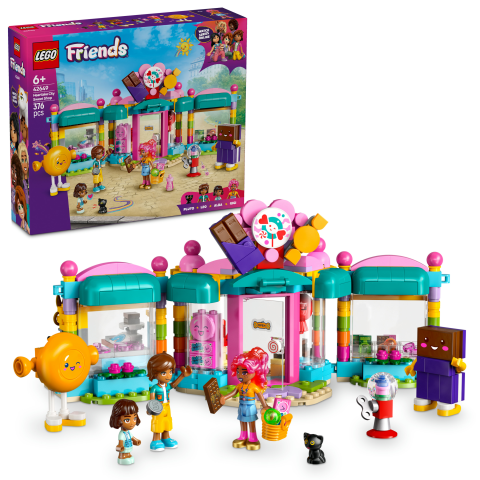 LEGO® Friends Heartlake City Şekerci Dükkanı Rol Yapma Oyun Seti 42649
