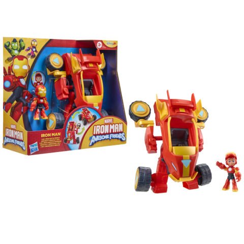 Iron Man ve Iron Hulk Araç ve Figür (Tekli)