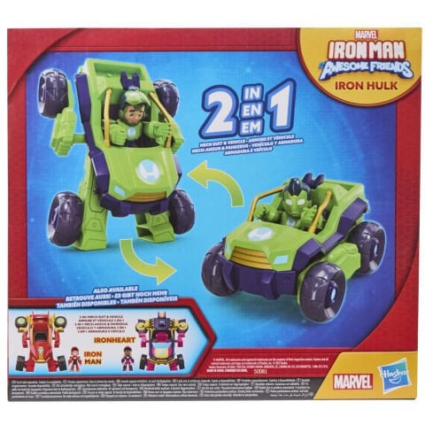 Iron Man ve Iron Hulk Araç ve Figür