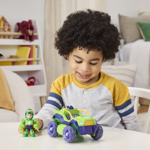 Iron Man ve Iron Hulk Araç ve Figür (Tekli)