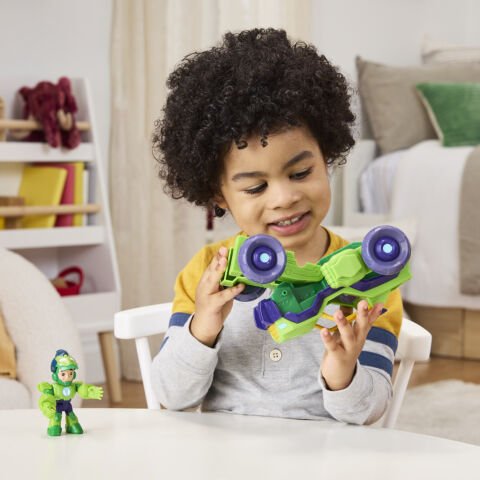 Iron Man ve Iron Hulk Araç ve Figür (Tekli)