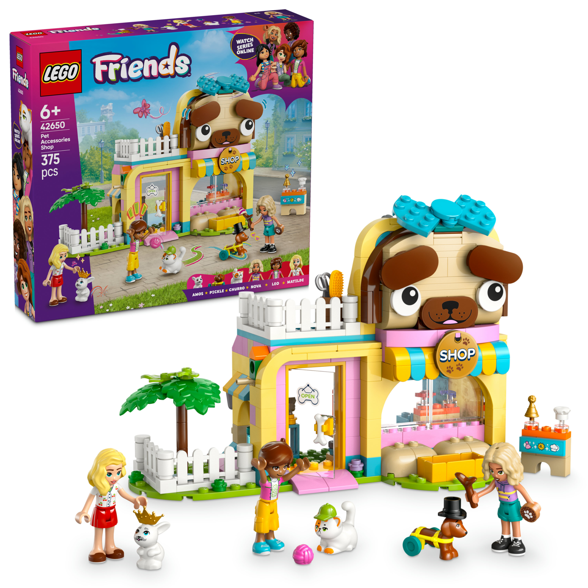 LEGO® Friends Evcil Hayvan Aksesuar Dükkanı Yapım Seti 42650
