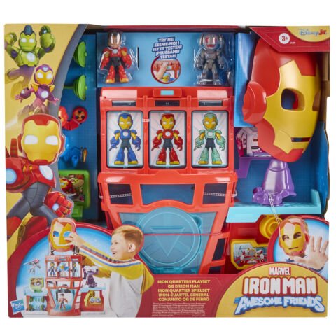 Iron Man ve Arkadaşları Karargah Oyun Seti