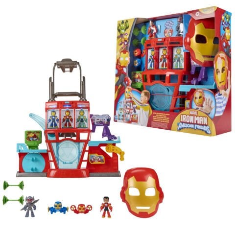 Iron Man ve Arkadaşları Karargah Oyun Seti