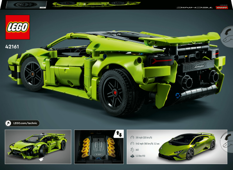 LEGO® Technic Lamborghini Huracán Tecnica 42161 Oyuncak Yapım Seti (806 Parça)