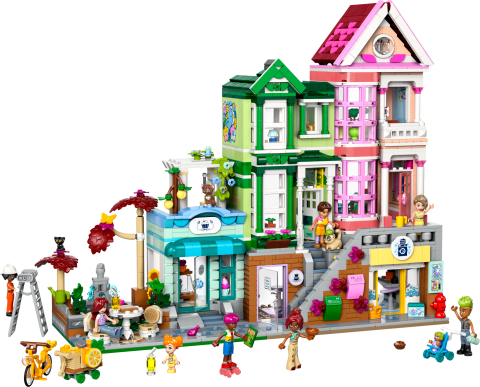 LEGO® Friends Heartlake City Daireleri ve Mağazaları Model Seti 42670