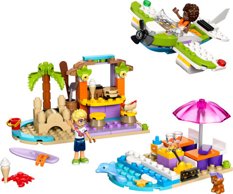 LEGO® Friends Yaratıcı Plaj ve Seyahat Bavulu İnşa Edilebilen Oyuncak Seti 42672