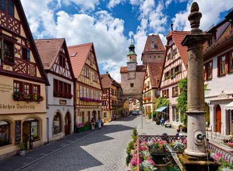 500p Puz Gold Rothenburg